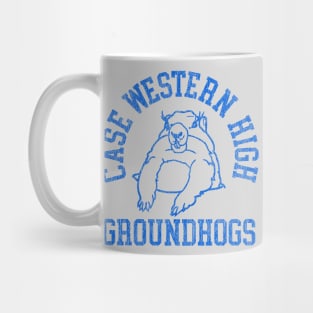 Case Western High Groundhogs (Grey) / Groundhog Day Movie Fan Art Mug